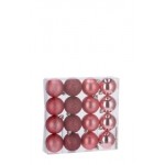 S/16 PALLINE NAT ROSA A4F DIAM6