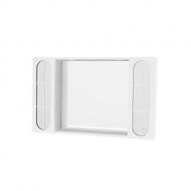SPECCHIERA CM. 92 CON DUE PENSILI, ANTE SPECCHIO ED ILLUMINAZIONE