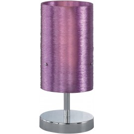 LAMP.TAV.CILINDRO ACR.ROSA H30