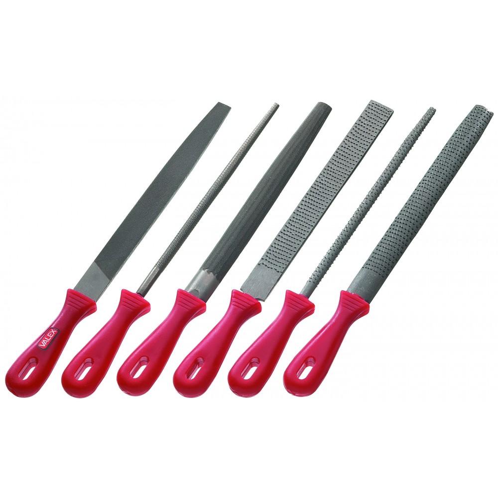 LIME E RASPE SERIE 6 PEZZI 200MM