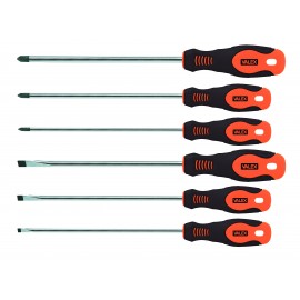 CACCIAV.ARANCIO SET 6PZ SERIE LUNGA