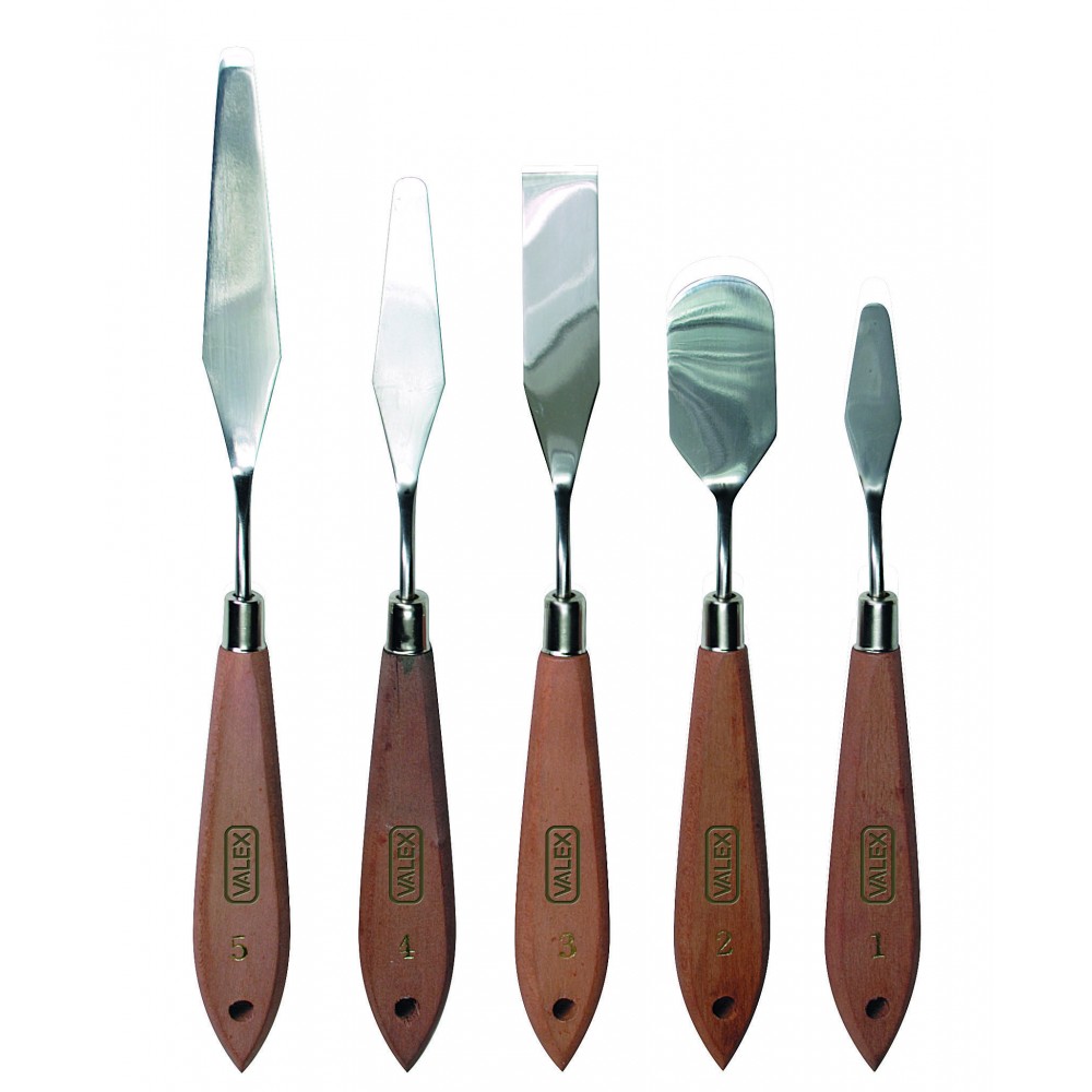 SPATOLE DA SCULTORE SET 5 PEZZI