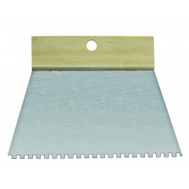 SPATOLA DENTATA PER COLLA