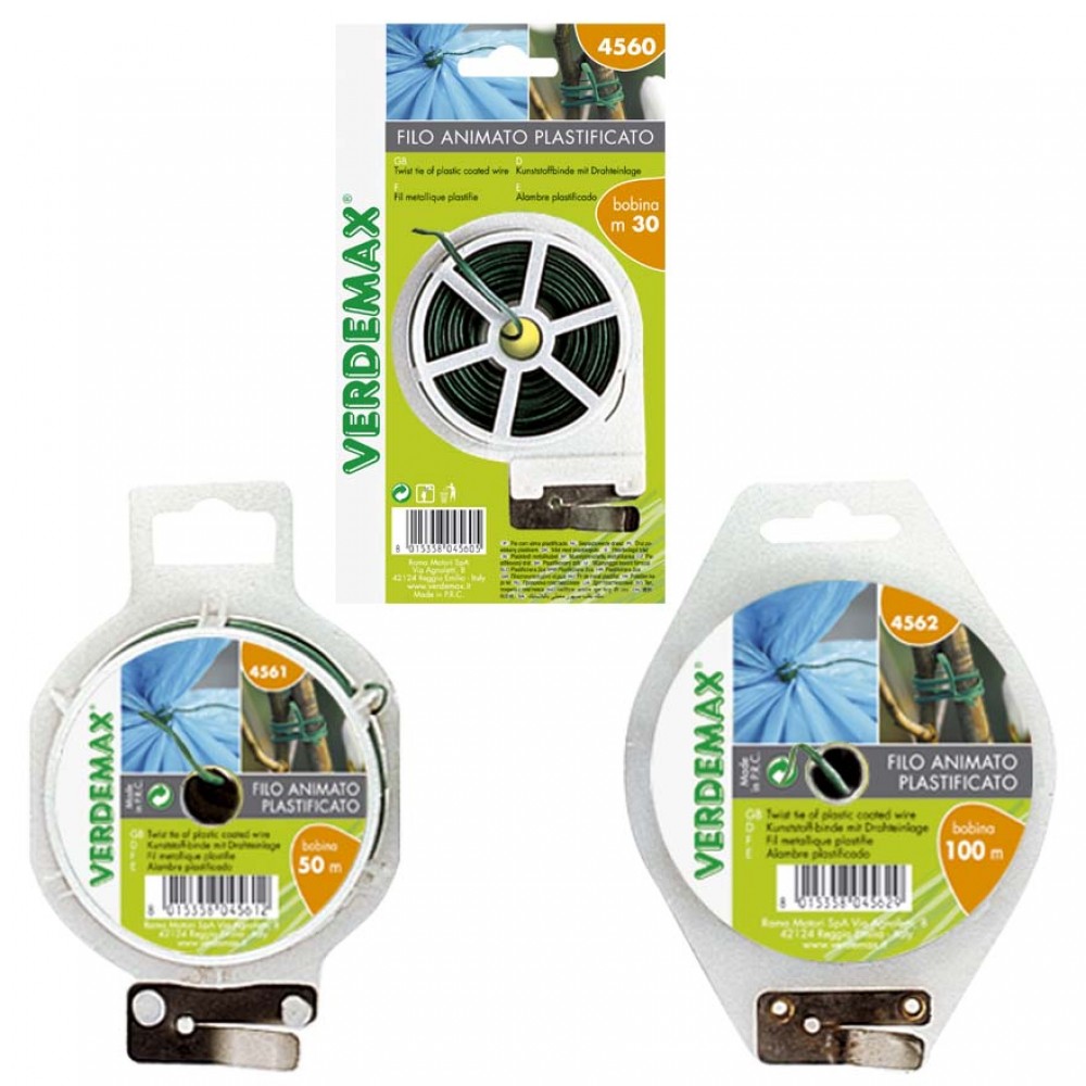 FILO ANIMATO PLASTIFICATO BOBINA M.   30 CON TAGLI