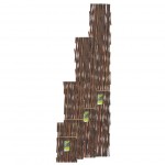 TRALICCIO ESTENSIBILE IN SALICE M 1,80X0,30 NATURA