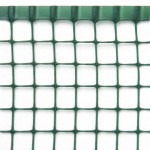 RETE QUADRA PLASTICA H.100 MAGLIA MM.20x20 COL.VERDE