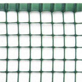 RETE QUADRA PLASTICA H.100 MAGLIA MM.20x20 COL.VERDE