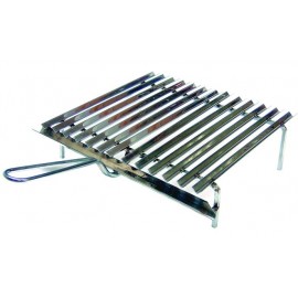 GRATICOLE VIGOR ACCIAIO INOX LAMELLE+COLAGRASSI 500X350 MM