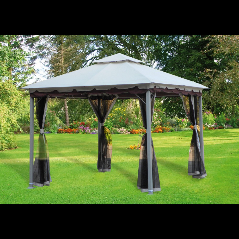 GAZEBO IN ACCIAIO SMERALDA 3X3