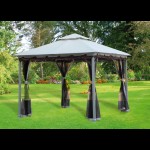 GAZEBO IN ACCIAIO SMERALDA 3X3