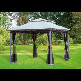 GAZEBO IN ACCIAIO SMERALDA 3X3