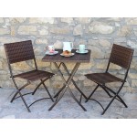 SET DUETTO- TAVOLINO + 2 SEDIE