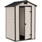 CASETTA KETER MANOR  EFFETTO LEGNO BEIGE  CM. 129X103X196H