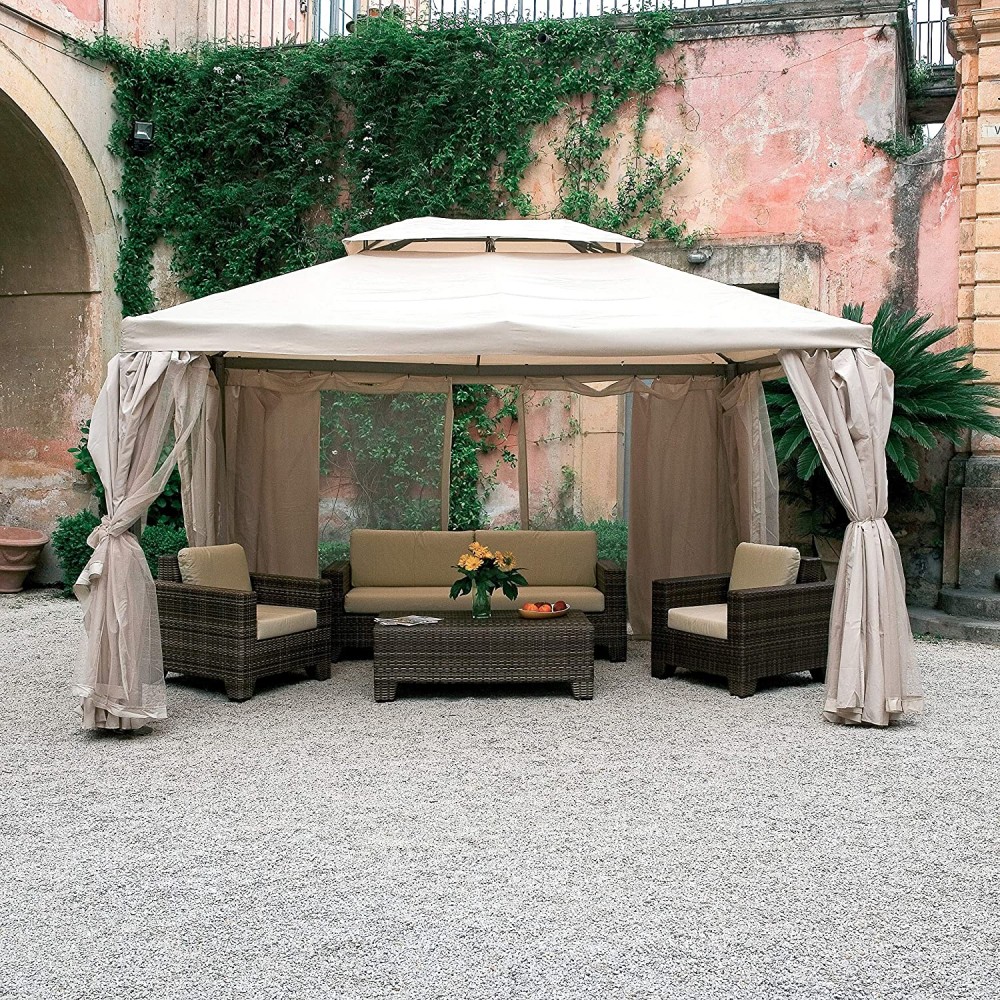 GAZEBO IN ALLUMINIO 