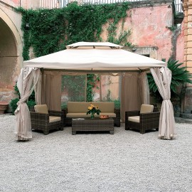 GAZEBO IN ALLUMINIO 