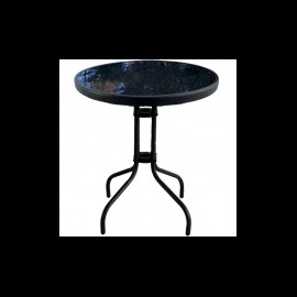 TAVOLO METALLO/RATTAN CM 60X70 SPRITZ