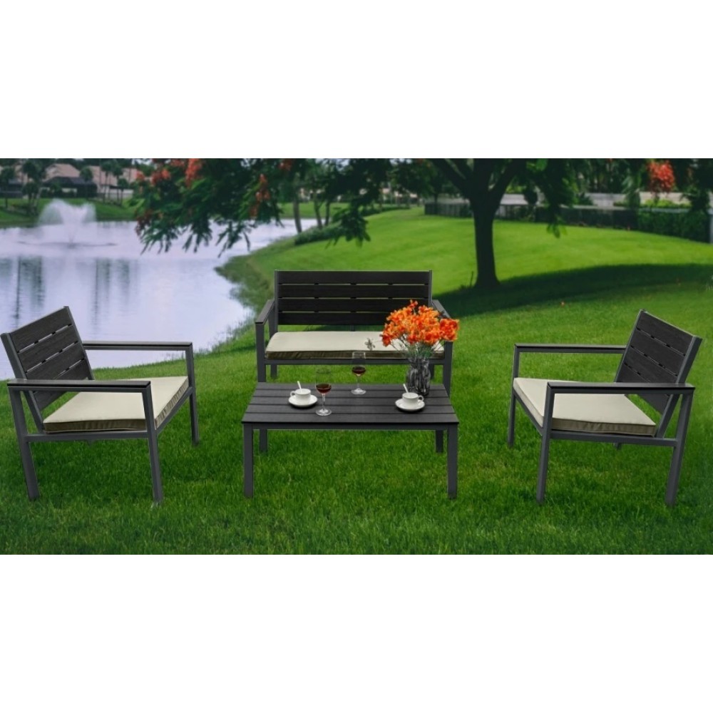 KETER TAVOLO 'HARMONY' CM.160 B.CO/TORTORA