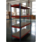 SCAFFALE IN METALLO 4 RIPIANI 180x150x60 CM