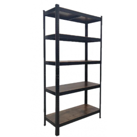 SCAFFALE IN METALLO 5 RIPIANI 183x90x40 CM